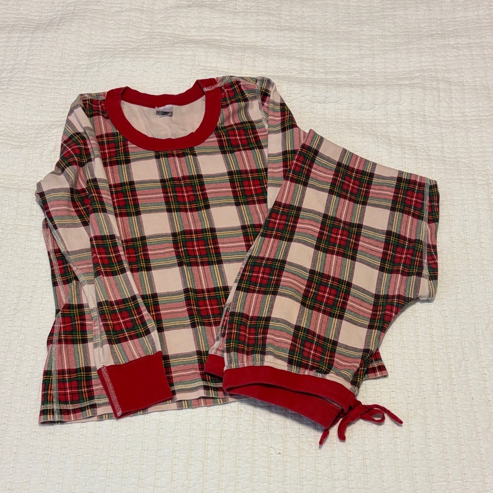 Hanna Andersson |  Red and Green Plaid Pajama Set
